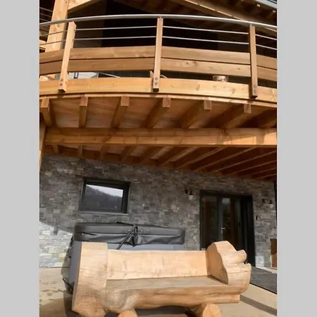 Chalet 15 Pers Le Pourquoi Pas Grand Standing 5 Etoiles Jacuzzi Sauna 5 Chambres Salle De Bains Privatives La Bresse