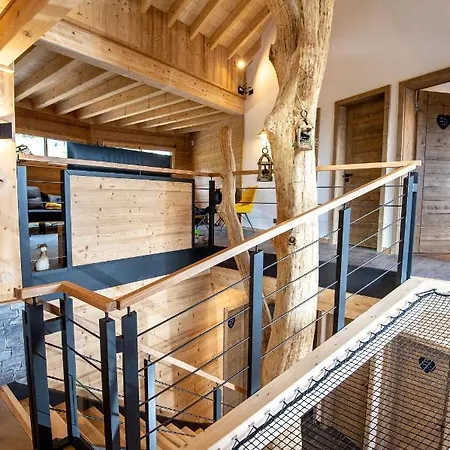 Chalet Chalet 15 Pers Le Pourquoi Pas Grand Standing 5 Etoiles Jacuzzi Sauna 5 Chambres Salle De Bains Privatives